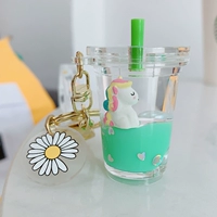 【Светло-зеленый Unicorn】 Бутылка для чая с молоком