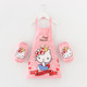 Children's apron painting waterproof girl anti-dressing painting protective clothing boy kitchen kindergarten eating baby coverall