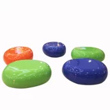 Стеклянное школьное мультяшное общественное кресло для отдыха