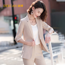 DEECAN general manager professional suit female 2020 summer Korean fashion host net red suit overalls new