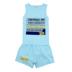 Boys bộ vest 2019 mới mùa hè váy vừa boys boys quần short cotton trẻ em dành cho trẻ em của hai mảnh mỏng. 