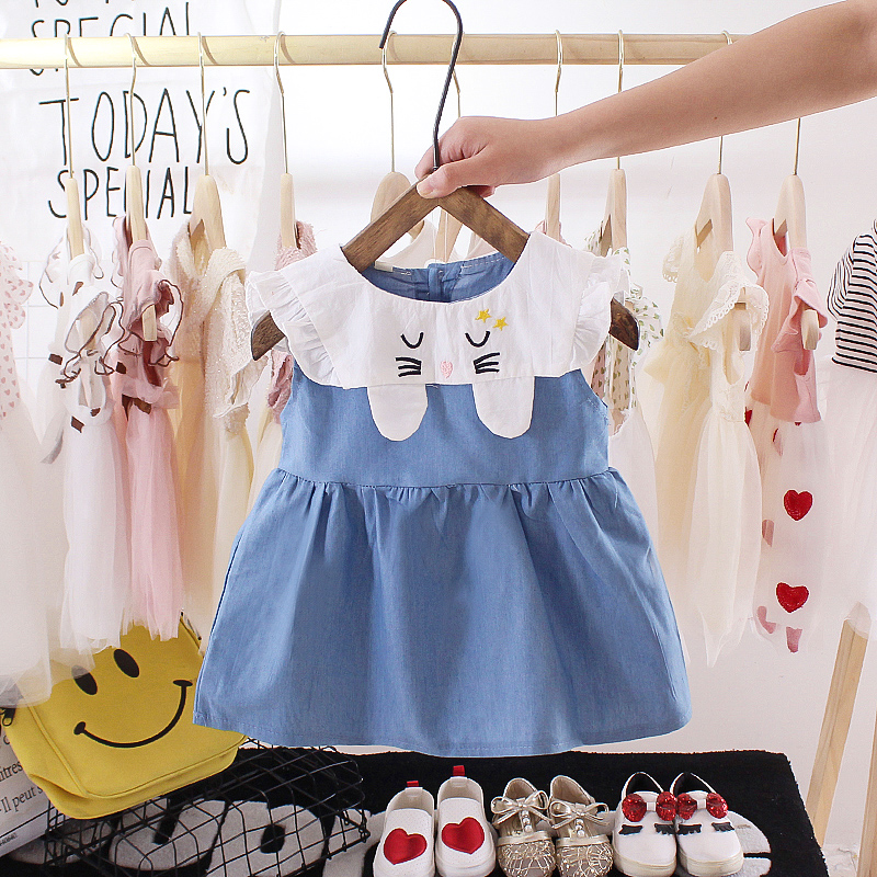 Baby Girl dress 2020 cô gái mới mùa xuân ăn mặc cô gái dài tay áo đầm baby công chúa váy.