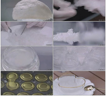 Birds nest Birds Nest production to impurity bottling boiled hair to hair real video material