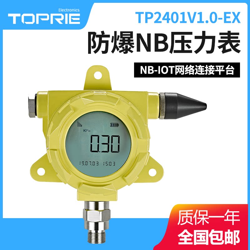 Toprui Explosion-proof and Earthquake-resistant Wireless Pressure Hydraulic Hydraulic Pressure Nitrogen Vacuum Vacuum Appearance