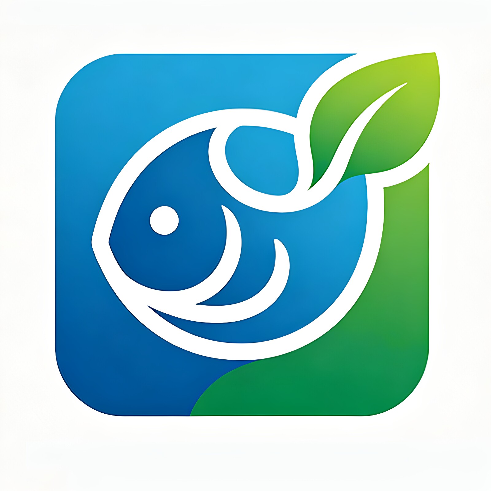 鱼植一方的LOGO