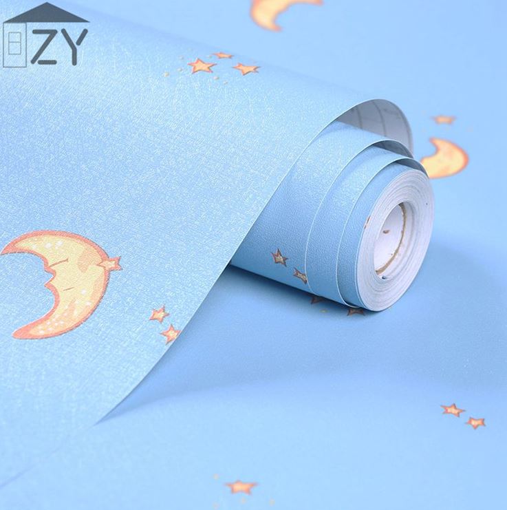 Bedside Anticollision Wall Sticker Dampproof Damp-proof Self-adhesive Cute Cartoon Bedroom Dorm Room Desk Renovated Wallpaper Sticker