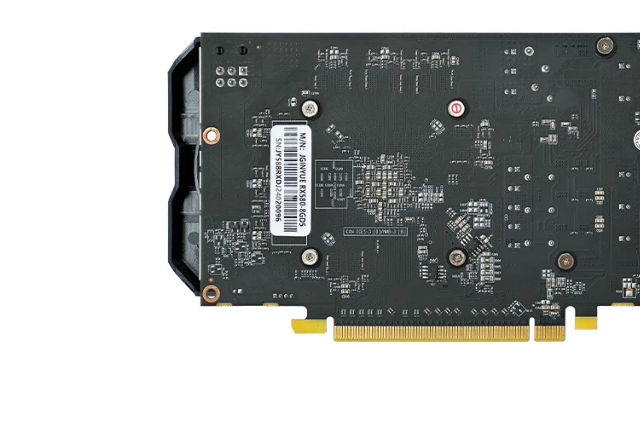Видеокарта 精粤rx580 8gd5显卡高端台式电脑独立吃鸡游戏新款rx580显卡