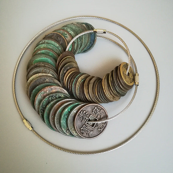 Stainless steel wire rope keyconlock keyclock loop lock ring steel wire wire ring ring