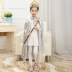 Halloween Áo Choàng Trẻ Em Tập Đi Trang Phục Diễn Sân Khấu Trang Phục Ngày Trẻ Em Váy Công Chúa Áo Choàng Phù Thủy Trang Phục Áo Choàng 
