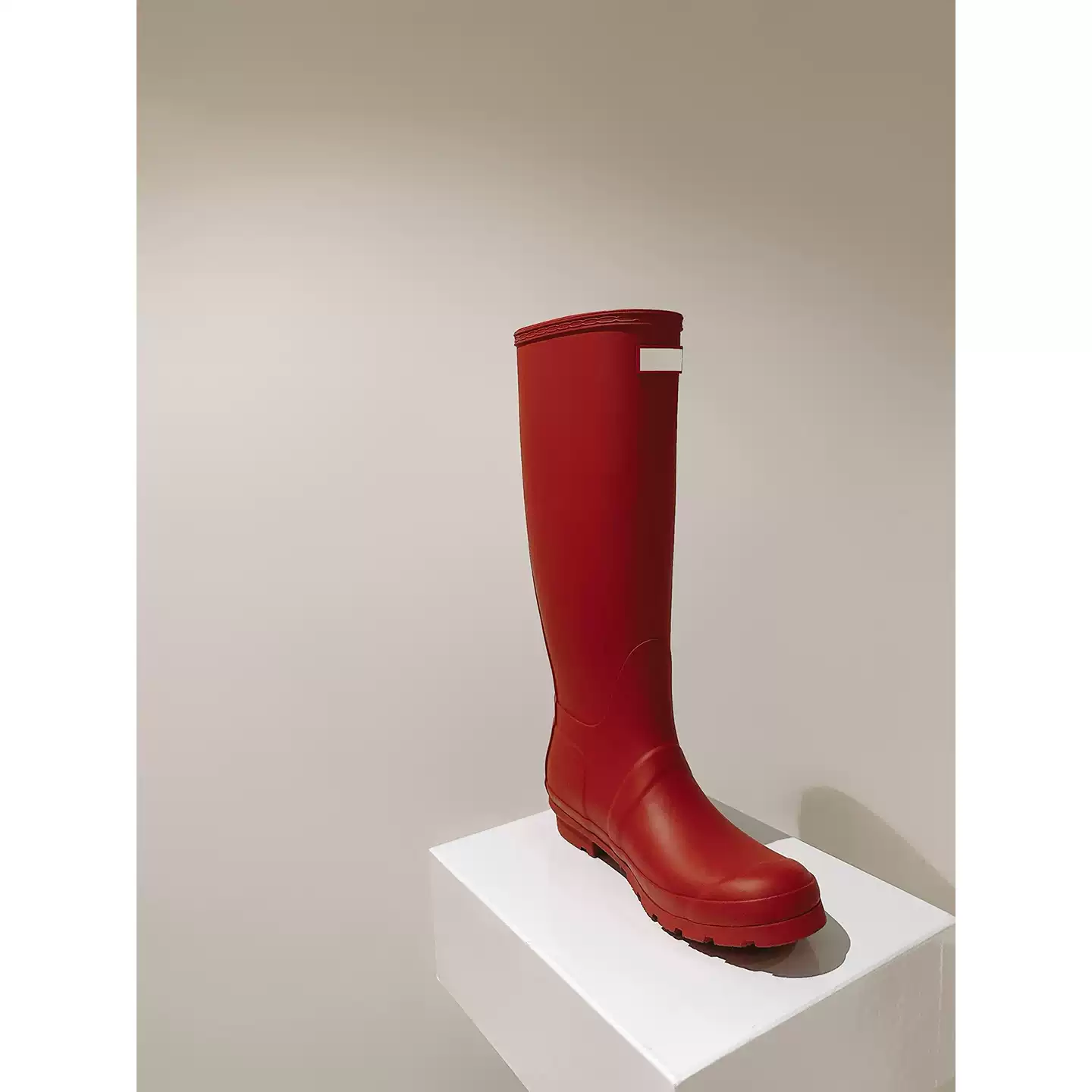 Long rain boots
