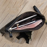 Маленькая сумка клатч, длинный кошелек, модная сумка с петлей на руку, мобильный телефон