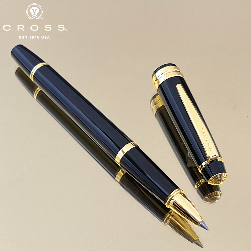 American CROSS Koshi official flagship store signature Billy ballpoint pen Billy Light series men's and girls' friends retro high-end custom lettering birthday gift practice calligraphy business gold clip