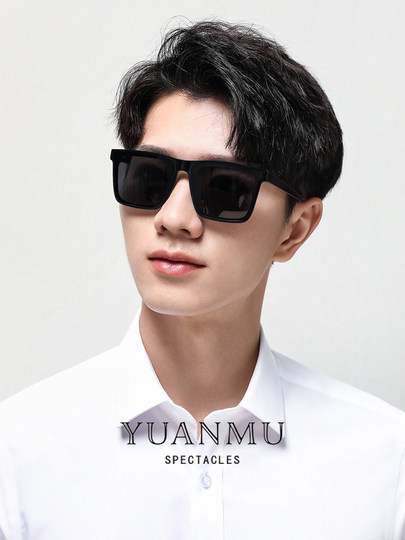 2025 New High-End Nylon Sunglasses for Men, Special for Driving, Women's Square Frame Sun Protection for Strong Light Driving