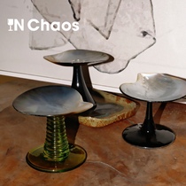 IN Chaos niche high-end shell wine glass jewelry stand tray goblet ornaments souvenir girl gift