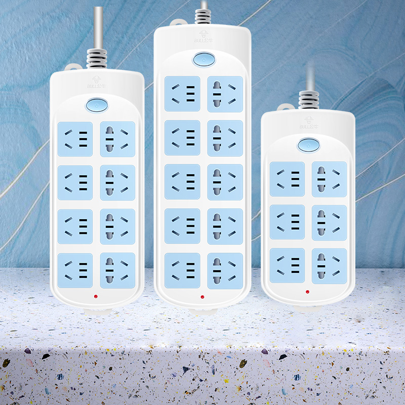 Bull Socket Power Patch Cord Patch Extension Cord Plugboard Computer Overload Protection Porous 1 8 3 5 10 m