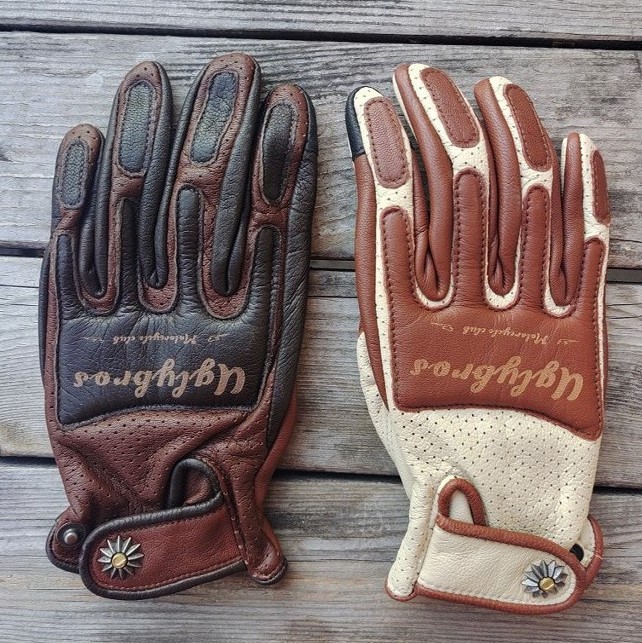 uglybros ugly brother retro motorcycle locomotive gloves Harley Indian autumn and winter plus velvet waterproof CM300