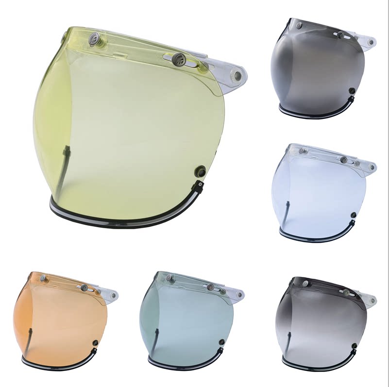 Taiwan CHIEF Safety Hat Origin Bubble Lens BILTWELL BELL Universal Three-buckle Mask Mirror