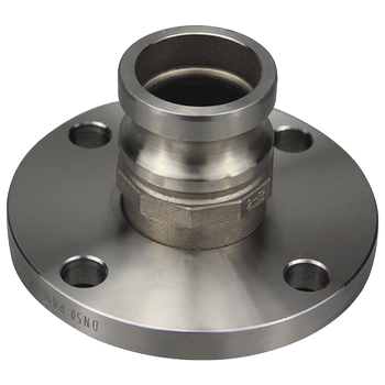 Male flange 304 stainless steel quick joint male end male head with flange handle quick joint flange