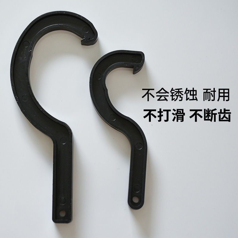 Lock nut quick-connect three-way straight-through elbow pipe fittings special wrench PE quick-connect fittings lock nut special wrench