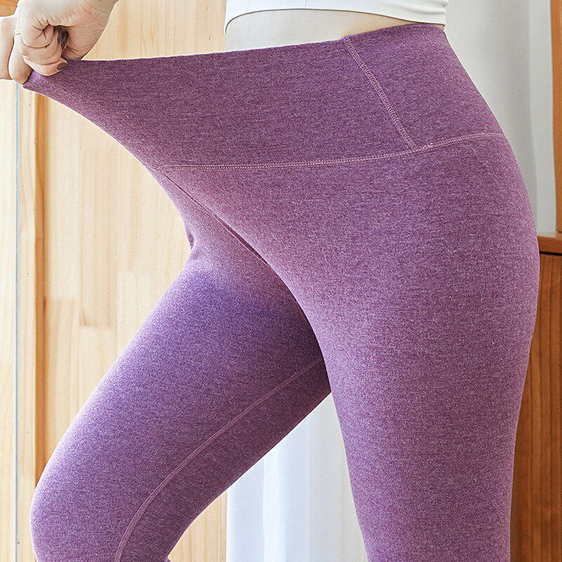 Red beans in autumn and winter add fertilizer and increase long-term pants for women to wear large-size warm pants 200 catties middle-aged and elderly high-waisted self-cultivating underwear