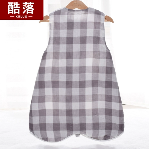 Детский спальный мешок, одеяло, пододеяльник, марлевая летняя тонкая акула, свободное движение для ног