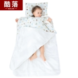 Детское одеяло, летний тонкий пододеяльник, марлевая акула, спальный мешок, свободное движение для ног