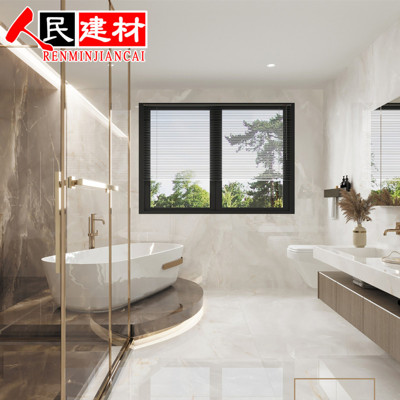 Modern Luxury Stone Jade Slab 1200×2400 Duplex Villa Living Room Front Desk Background Commercial Marble Tiles