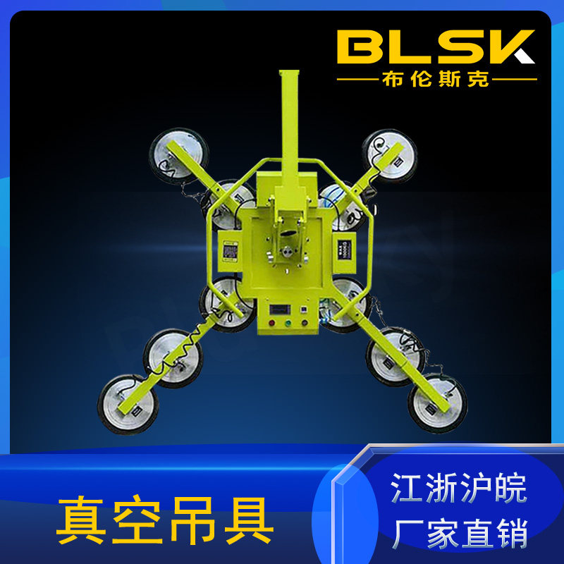 Curtain wall electric glass suction hoist vacuum suction cup spreader installation pneumatic hoisting overturning heavy load lifting manipulator