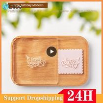 1PCS Birthday Cake Fondant Press Stamp Anniversary Wedding