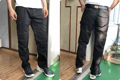 American tooling big name CAT multi-bag tactical pants overalls multi-bag overalls pants resistant outdoor wear-resistant pants