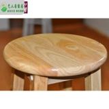 Круглый деревянный стул сплошной древесина круглый круглый стул.Простой стул 70 высокий простой деревянный стул магазин 80 см в высоту