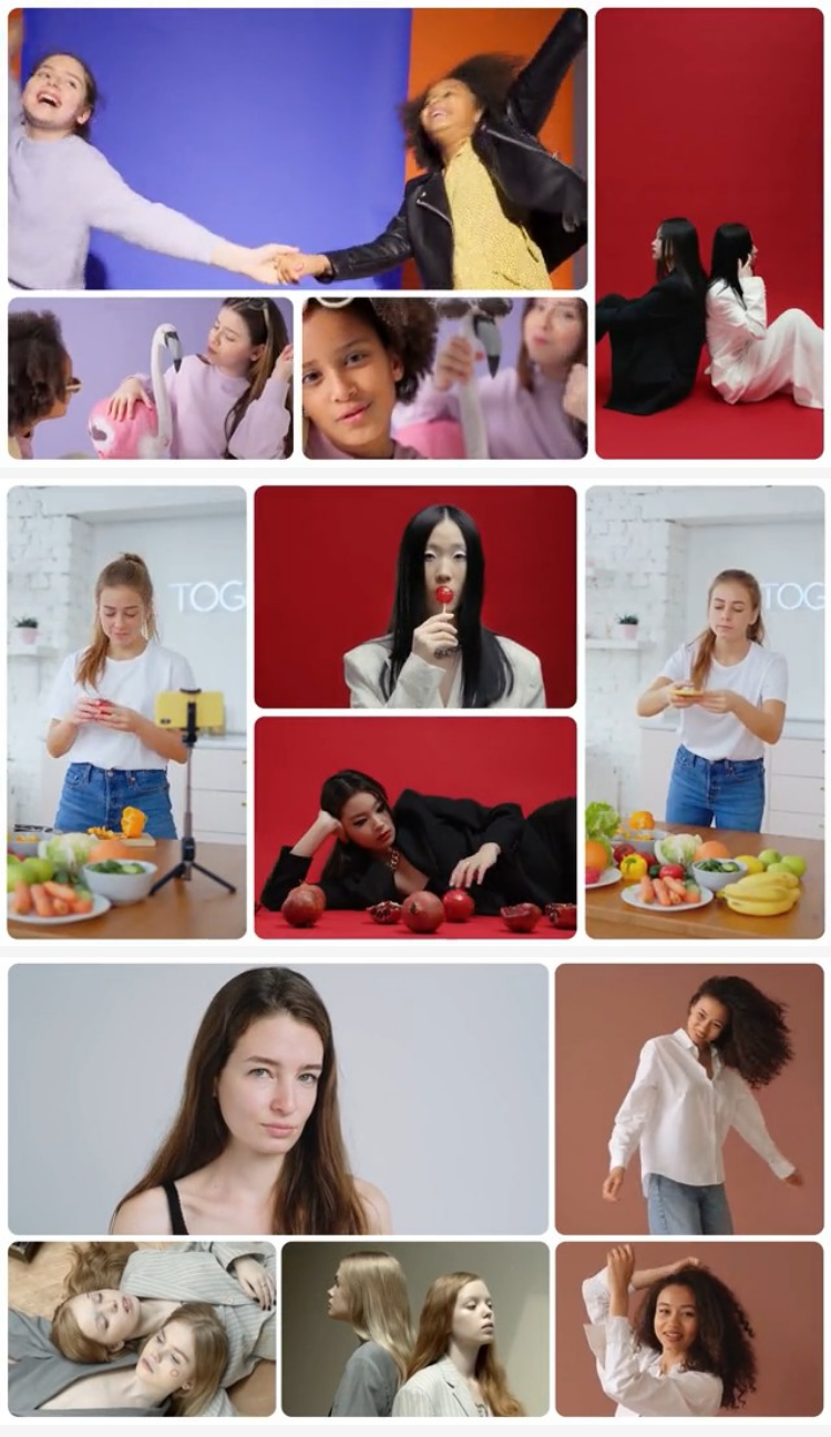 由4/5/6个分屏内容组成的12款拼贴展示排版动画设计AE模板素材插图3