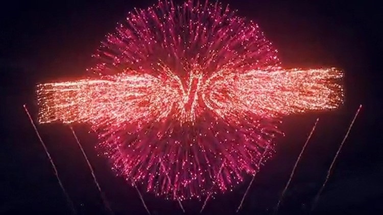 绽放烟花logo特效新年烟火庆祝节日升空爆炸动画AE模板视频素材插图4