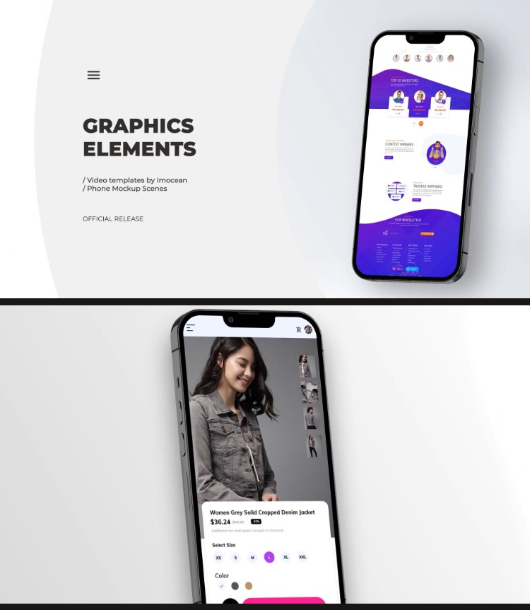 iphone13 Pro苹果手机ui设计模型app应用程序演示视频制作AE模板插图7
