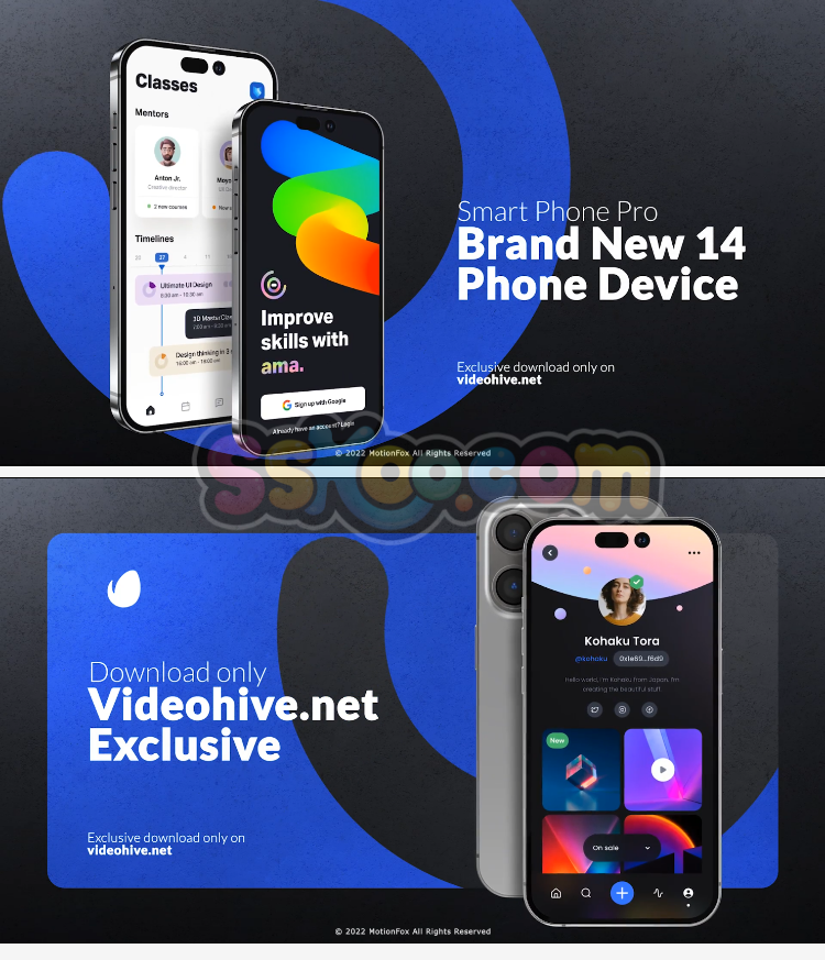 iPhone14 Pro 手机APP宣传 展示动效UI界面应用视频演示AE模板AEP插图7