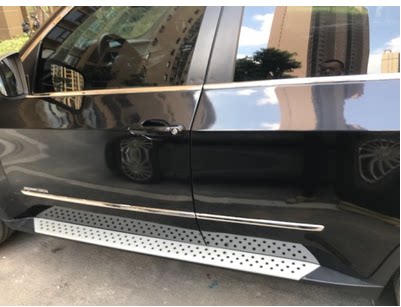 Suitable for 08-13 BMWX5 body trim stainless steel door anti-scratch decoration window door trim modification