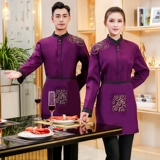 Комбинезон для отеля, лонгслив, комплект, китайский стиль