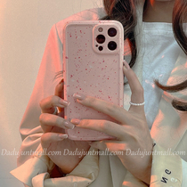 ins Simply Teen Girl Powder is suitable for iPhone 13pro Max Apple 12 Mobile Case x xr xs Max Soft Case