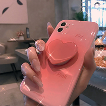 ins Pink Room Water Peach Apple iPhone 11 Apple 12 Pro Max Mobile Case 12 Simply Girl Soft