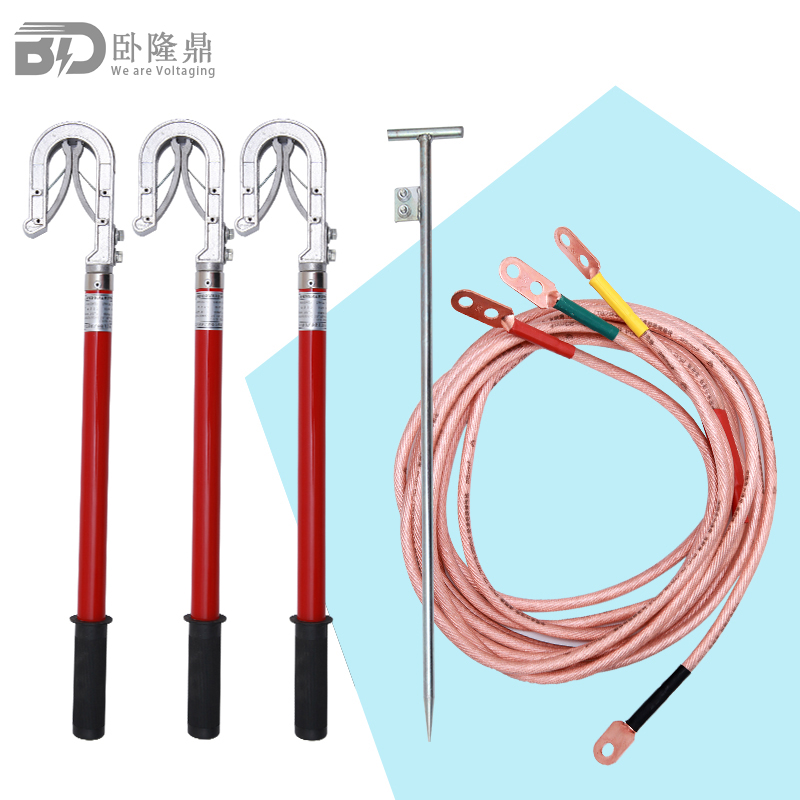 Ground wire 35kv high voltage ground wire 10kv line ground wire carrying type Short Circuit ground wire 110kv220kv