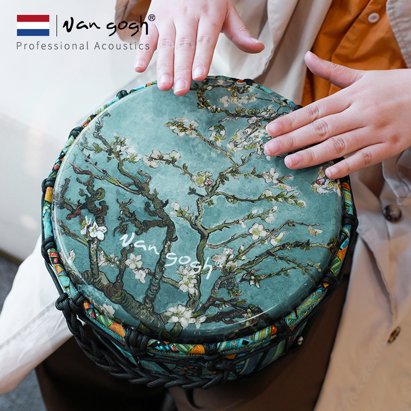 Brand Africa drum adult 10 inch 12 inch beginner hand drumbeat folk percussion instrument adult starter drum flagship store