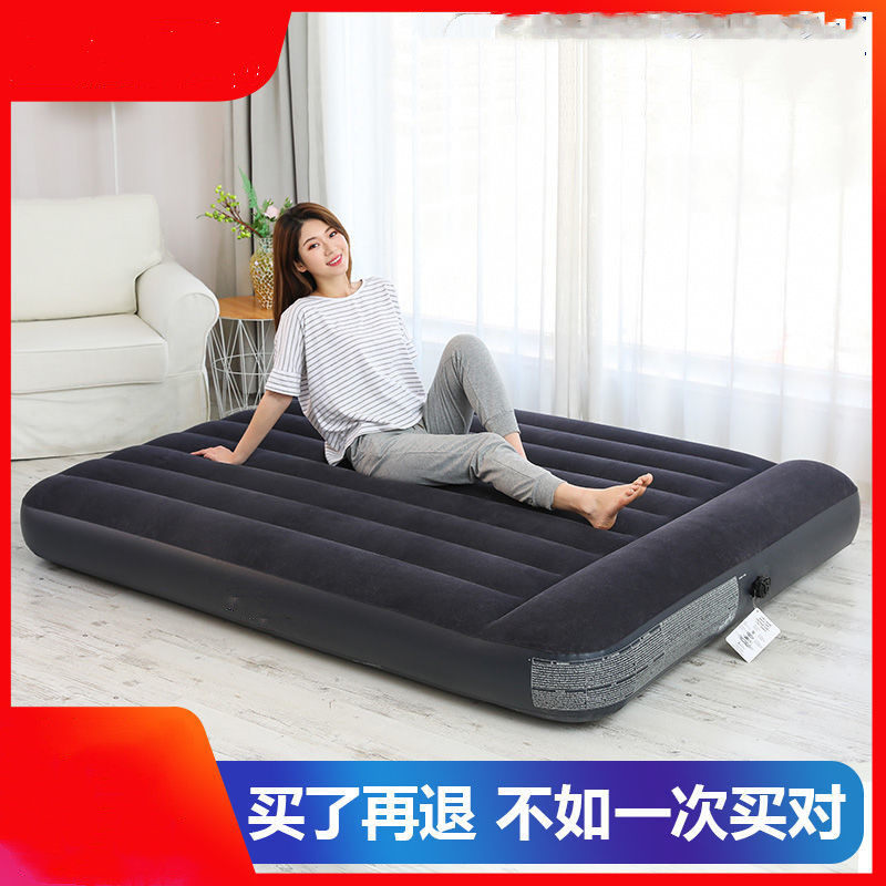 Outdoor double bed filling gas bed Home thickened Double air cushion bed linen Man inflatable bed to enlarge Meridian Bed Portable Bed