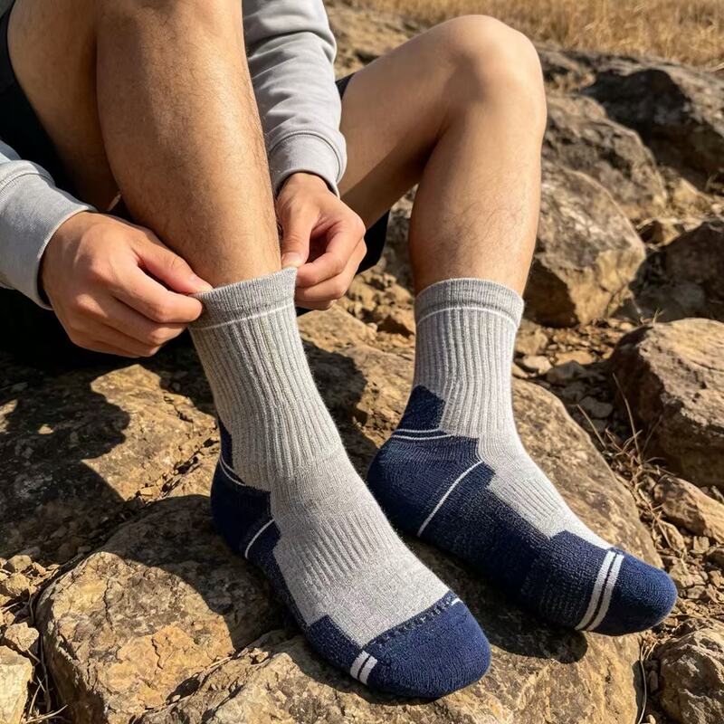 Smartwool Merino Wool Socks for Outdoor Hiking and Mountaineering, Men's and Women's Mid-Calf Socks, Smart Sheep Sports Socks
