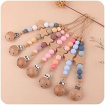 New Cute Silicone Baby Pacifier Clips Silicone Pacifier Chai