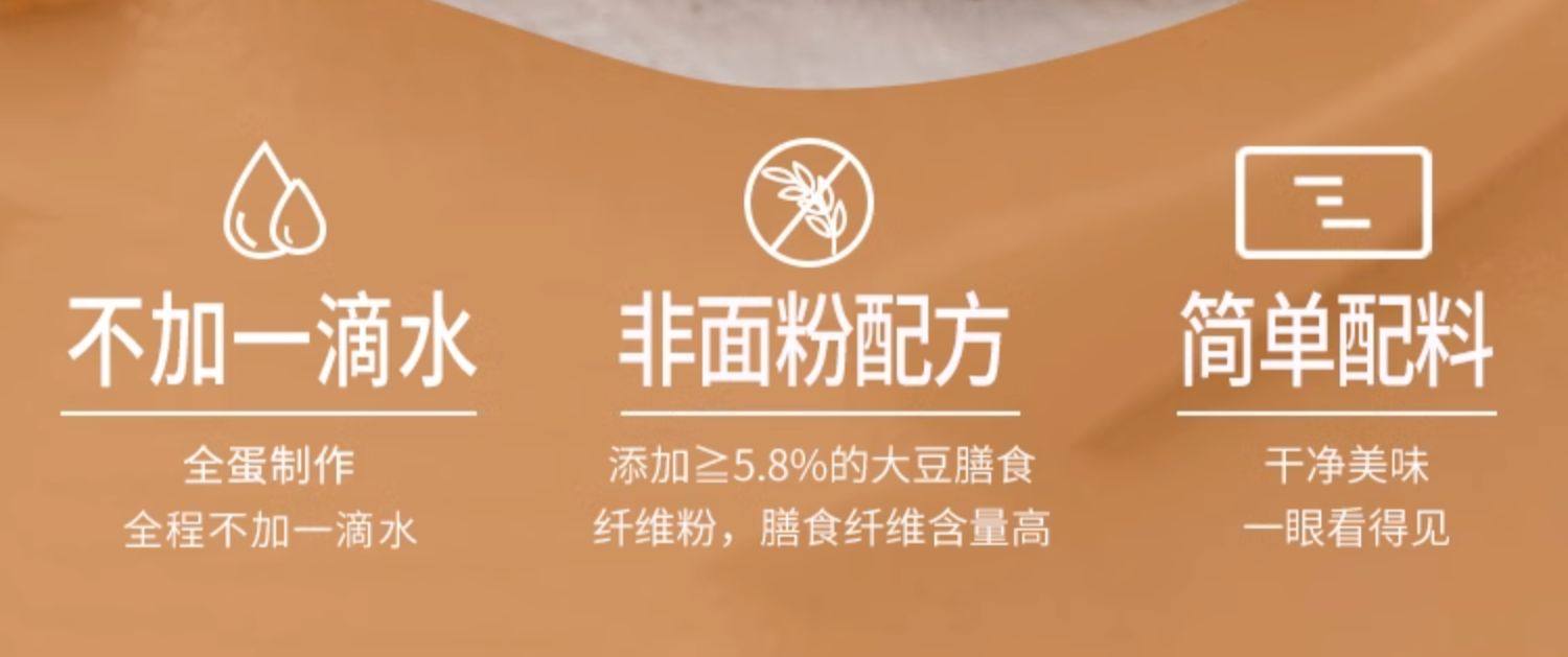 【中國直郵】米惦 奇亞籽椰椰脆片薄脆餅乾 健康點心 72g