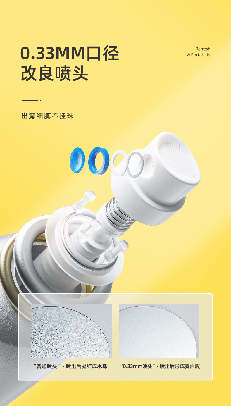 天猫国际 韩国 RECIPE 升级版水晶防晒喷雾 180ml*3瓶 图7