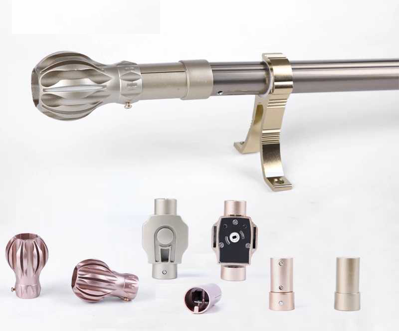 Xiangri factory direct selling electric Roman rod curtain electric curtain mute remote control millet aqara slideway smart home