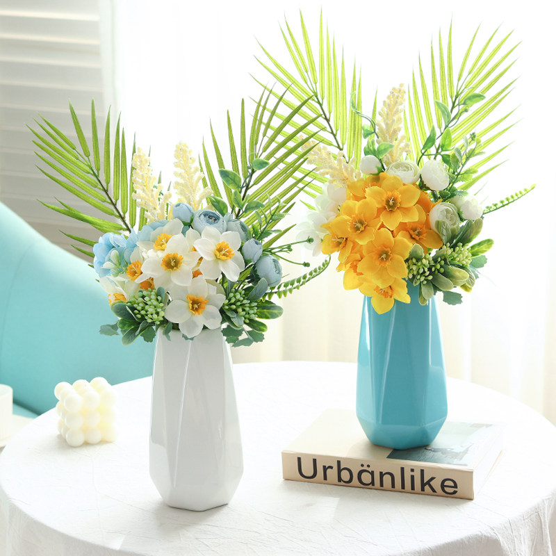 Nordic Simulation Flower Bouquet Fake Flower Living Room Fittings Fresh Fashion Flower Decoration Flower Table with Simple Swing Flowers