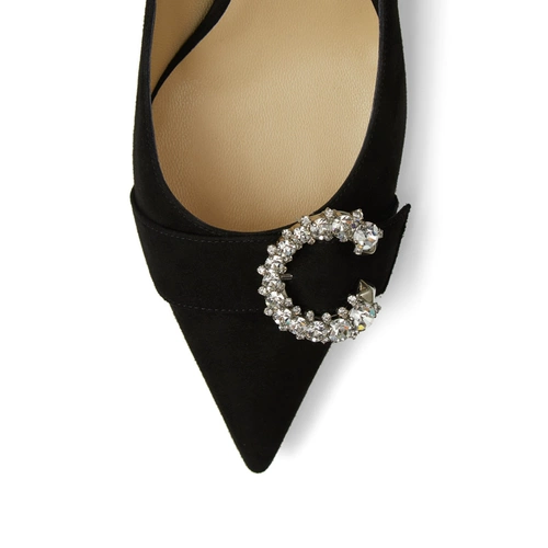 Jimmy Choo /Чжоу Янджи Джимми Чжоу Чунсия, г -жа Черная Элегантная температура