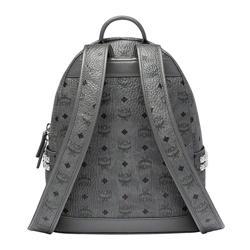 MCM Модный универсальный маленький черный классический рюкзак, с печатью вашего логотипа